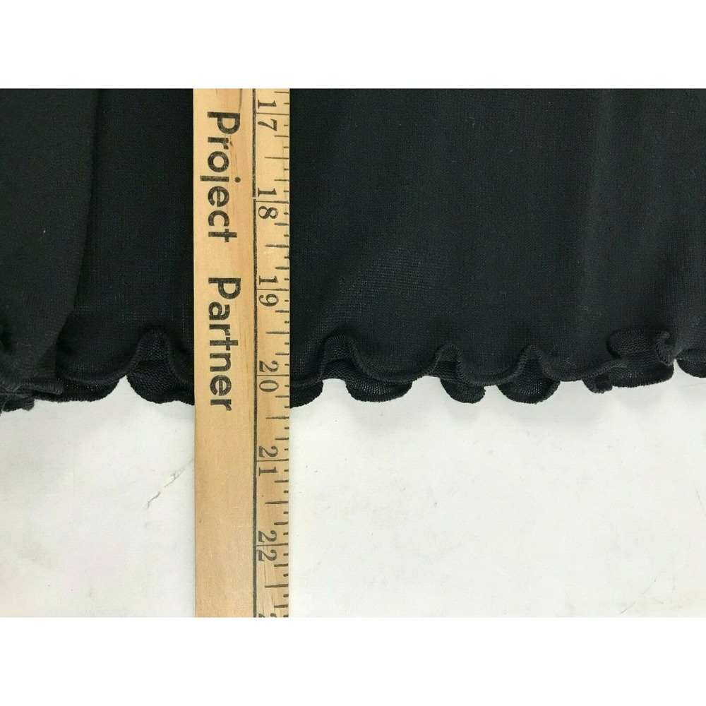 Free Press Shirt Women's Size M Black Short Sleeve Round Neck Sleepwear NWT! - Picture 4 of 7